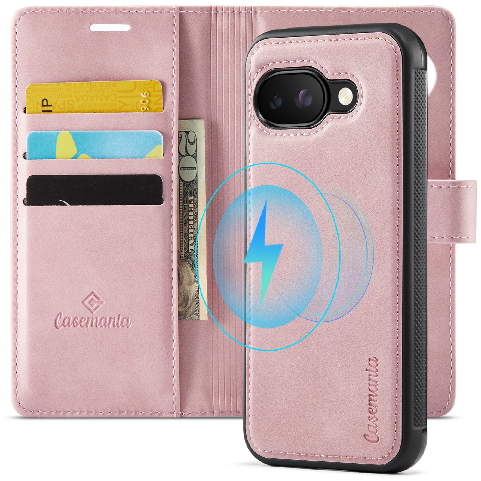 Snap Magnet | MagSafe-Compatibel 2-in-1 Bookcase | Pale Pink