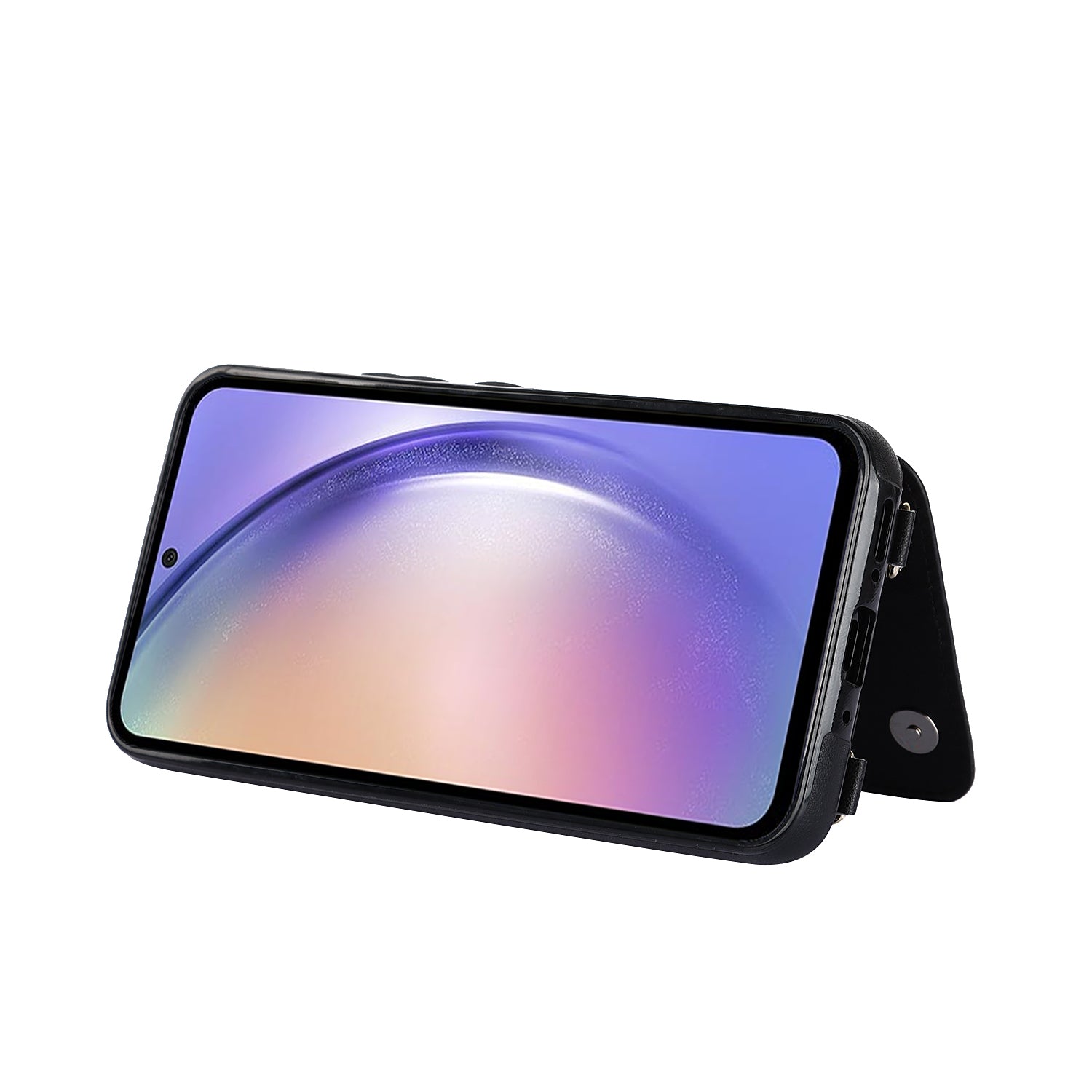 Luna | Crossbody-Rückentasche mit Reißverschluss | Onyxschwarz