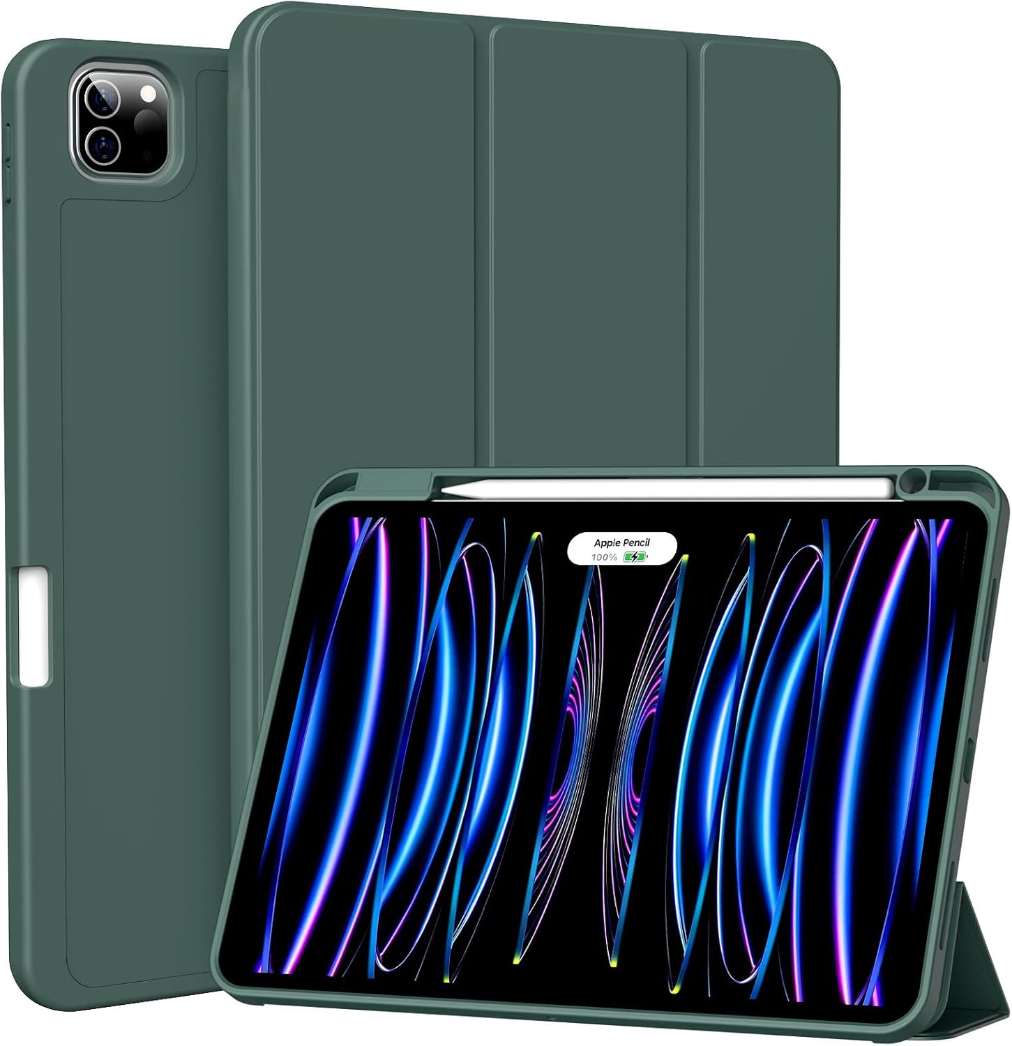 Smart Cover Hoes met Pencil Houder | iPad Pro 11 inch (2024)