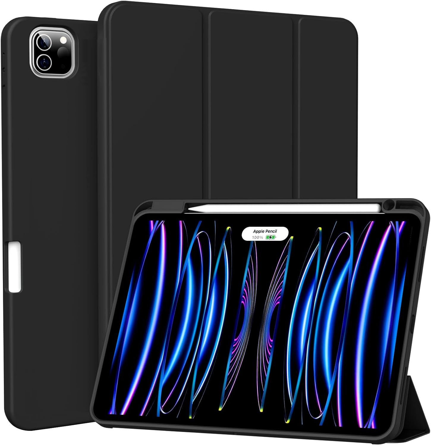 Smart Cover Hoes met Pencil Houder | iPad Pro 11 inch (2024)