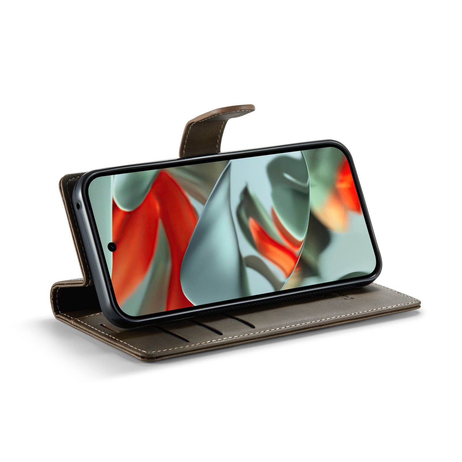Snap Magnet | MagSafe-Compatibel 2-in-1 Bookcase | Mahogany Brown