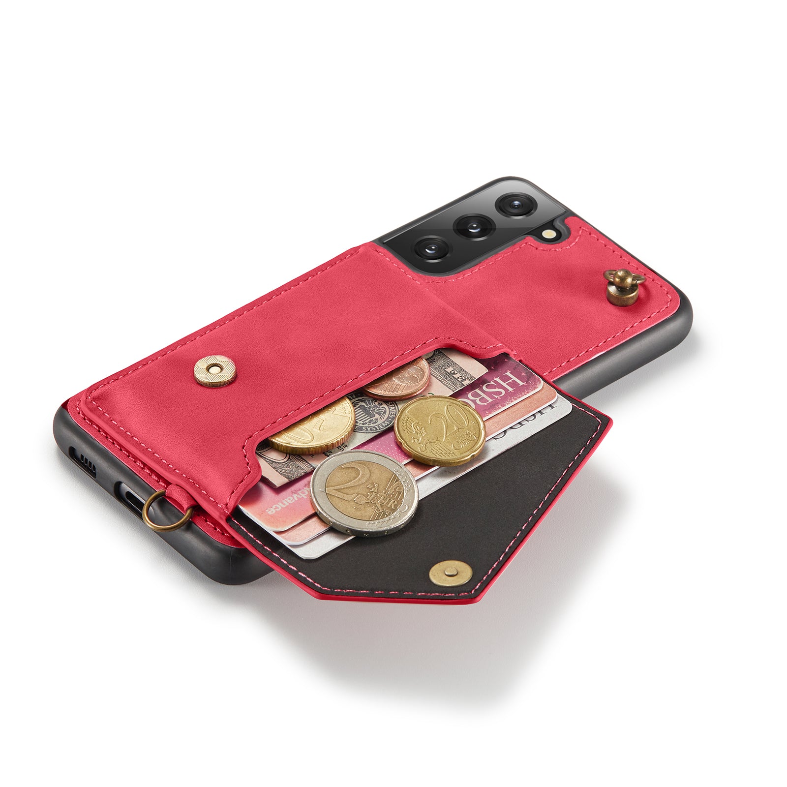 Vesta | Crossbody Wallet Case | Royal Fuchsia