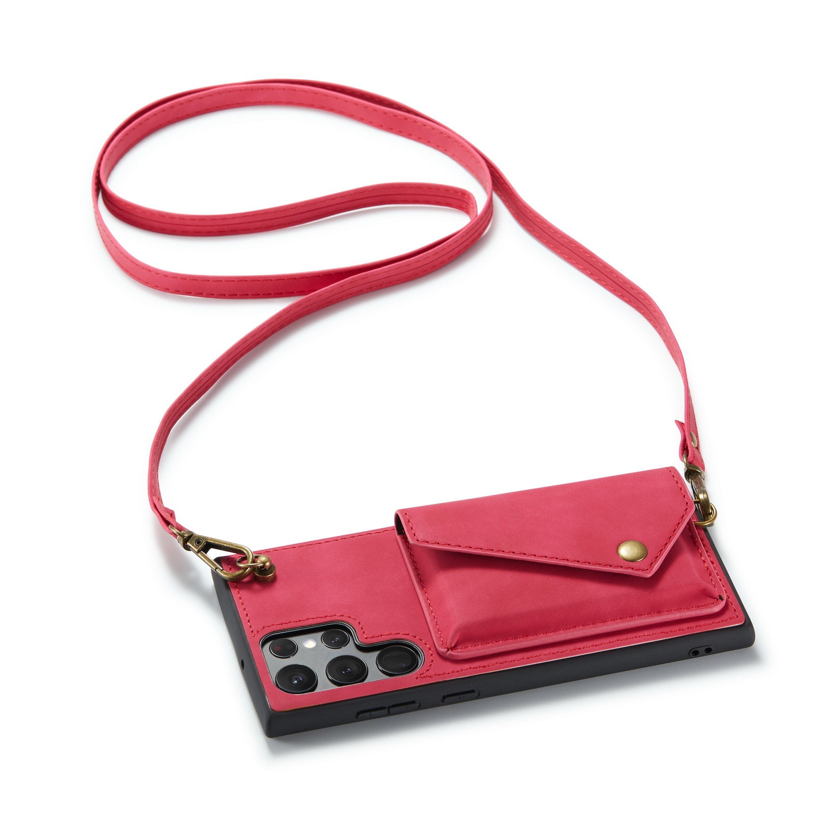 Vesta | Crossbody Wallet Case | Royal Fuchsia