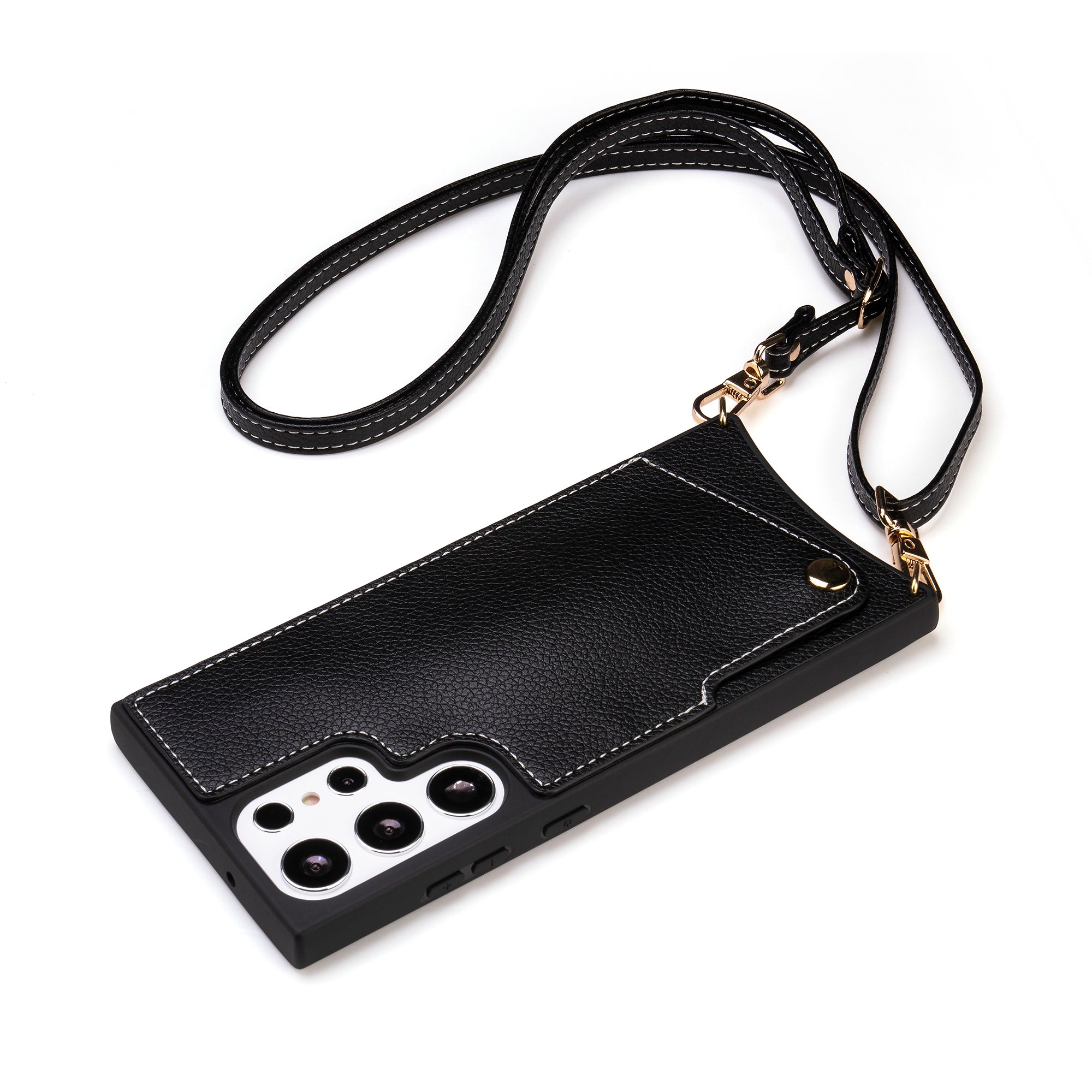 Nova | Crossbody Back Cover | Onyx Black