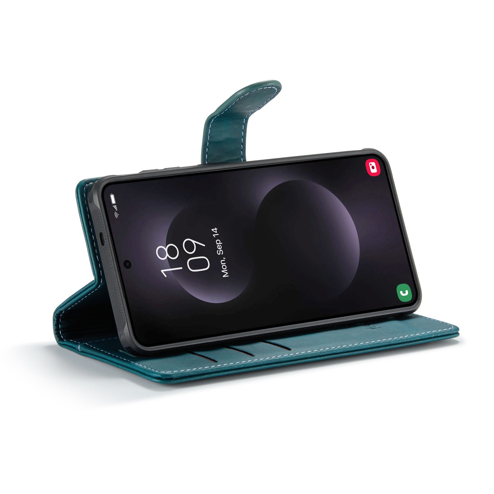 Snap Magnet+ | MagSafe‑Compatibel Luxe 2‑in‑1 Bookcase | Emerald Green