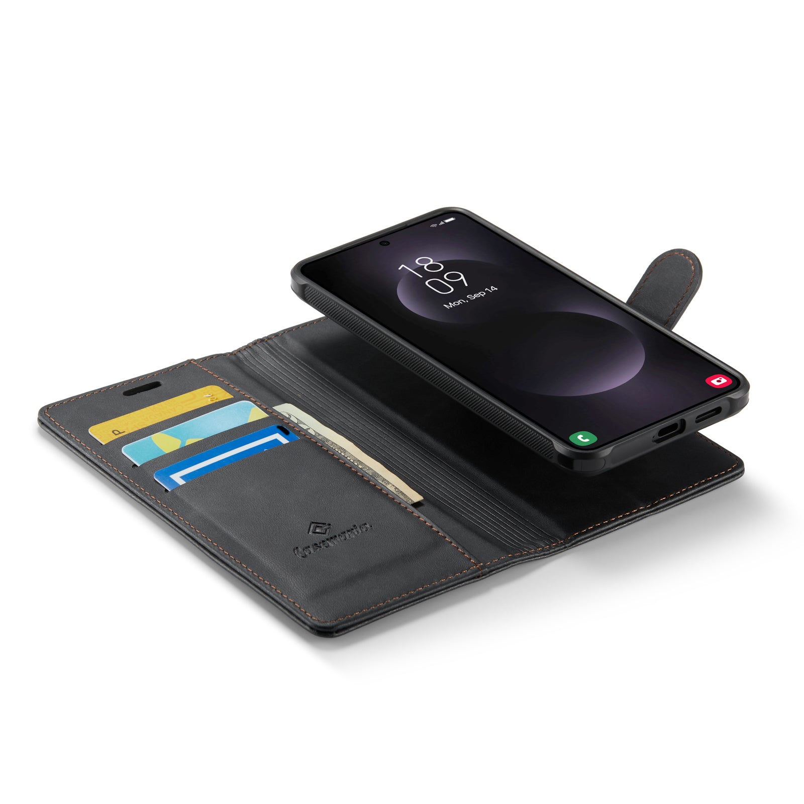 Snap Magnet+ | MagSafe-Compatibel Luxe 2-in-1 Bookcase | Charcoal Gray