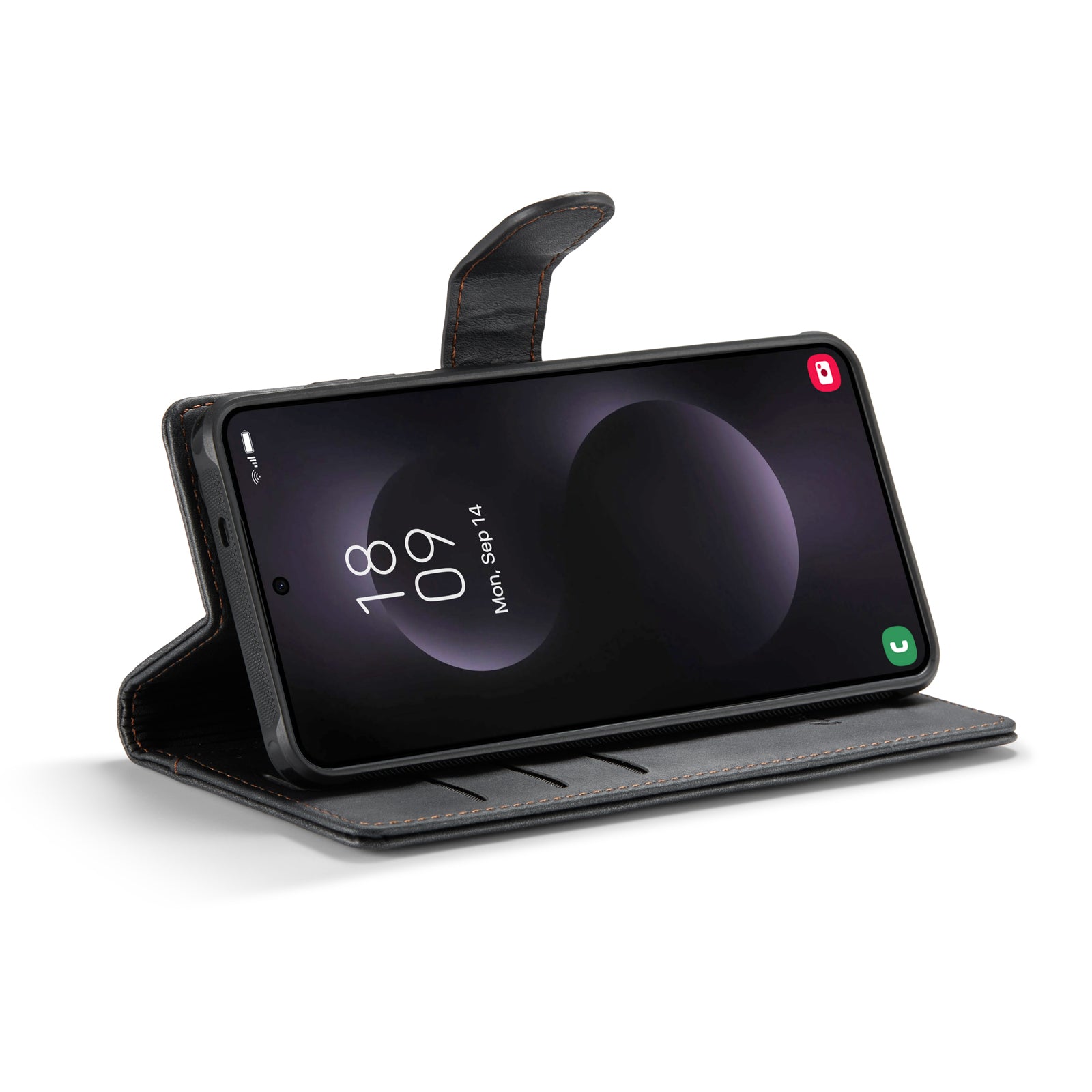 Snap Magnet+ | MagSafe-Compatibel Luxe 2-in-1 Bookcase | Charcoal Gray