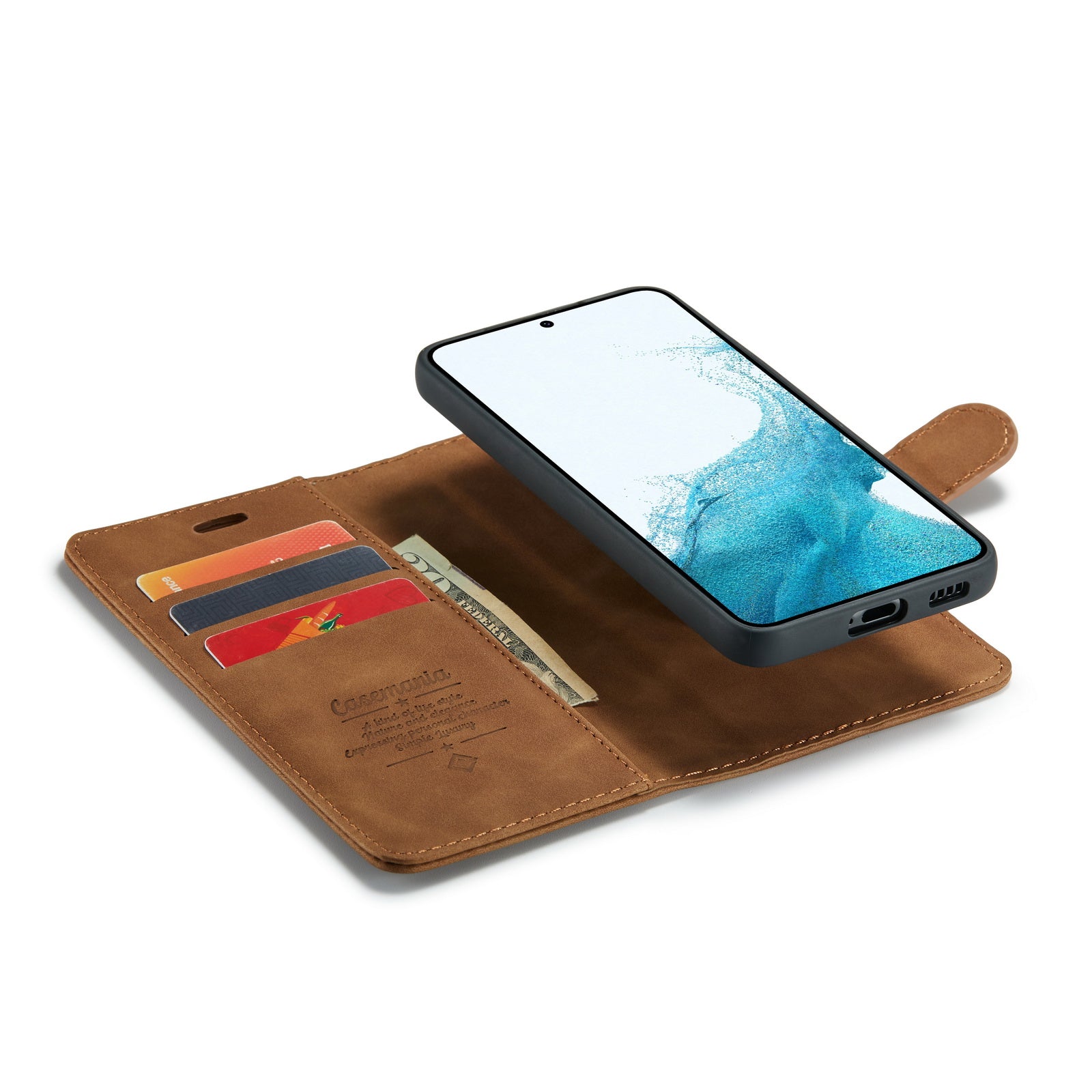 Snap Original | 2 in 1 Magnetic Book Case | Sienna Brown