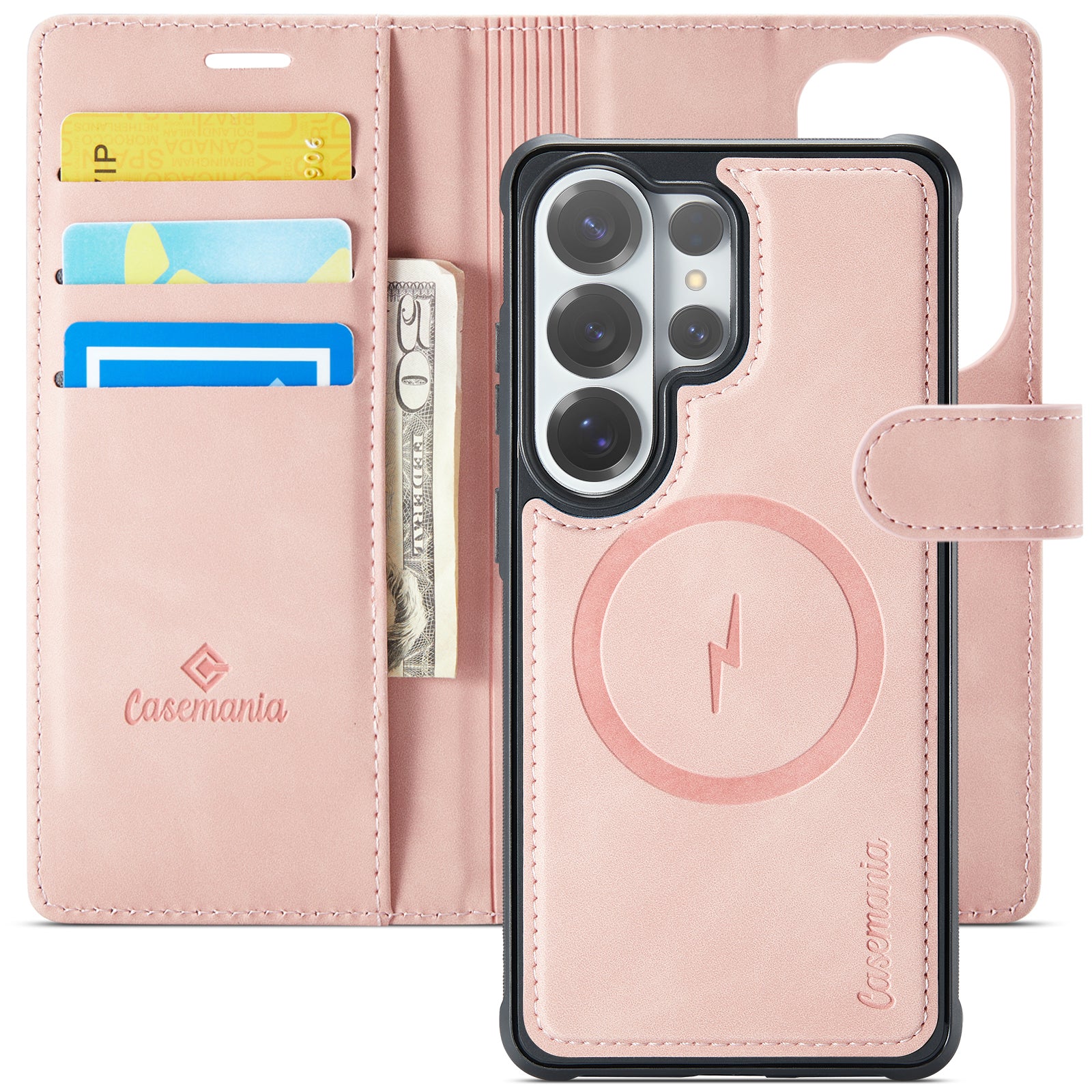 Snap Magnet | MagSafe-Compatibel 2-in-1 Bookcase | Pale Pink