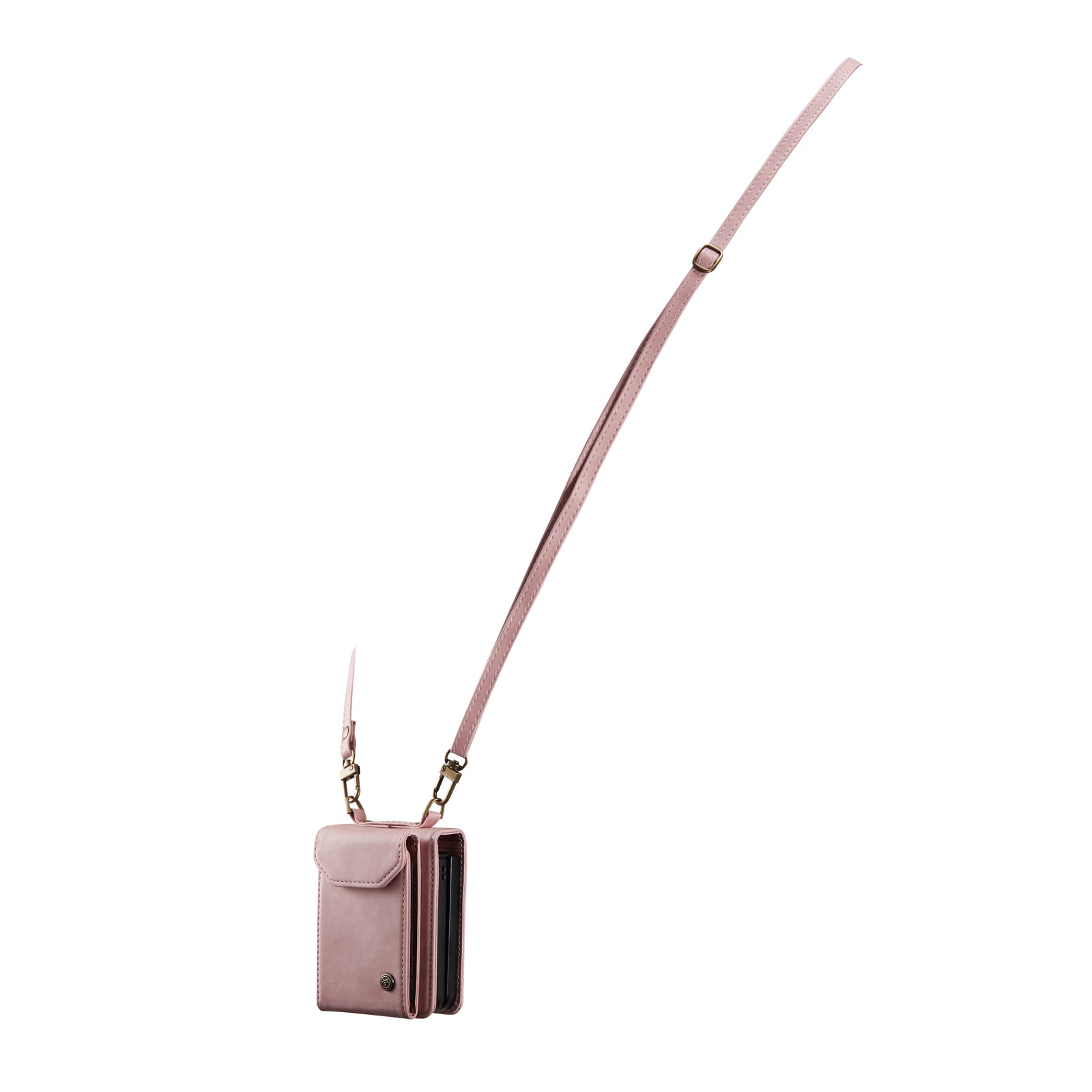 Folia | Z Flip Draagbaar Wallet Case | Pale Pink