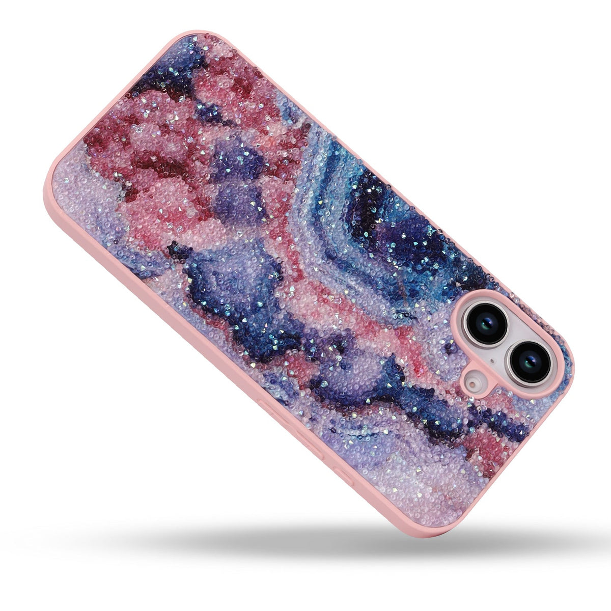 iPhone 16 Case - Nova - Diamond Marble Glitter Back Cover