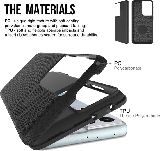 Samsung Galaxy S20 Ultra Hoesje - Zwart - Anti Slip Back Cover