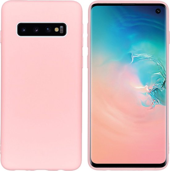 Samsung Galaxy S10 Hülle - Rosa - Silikon Back Cover