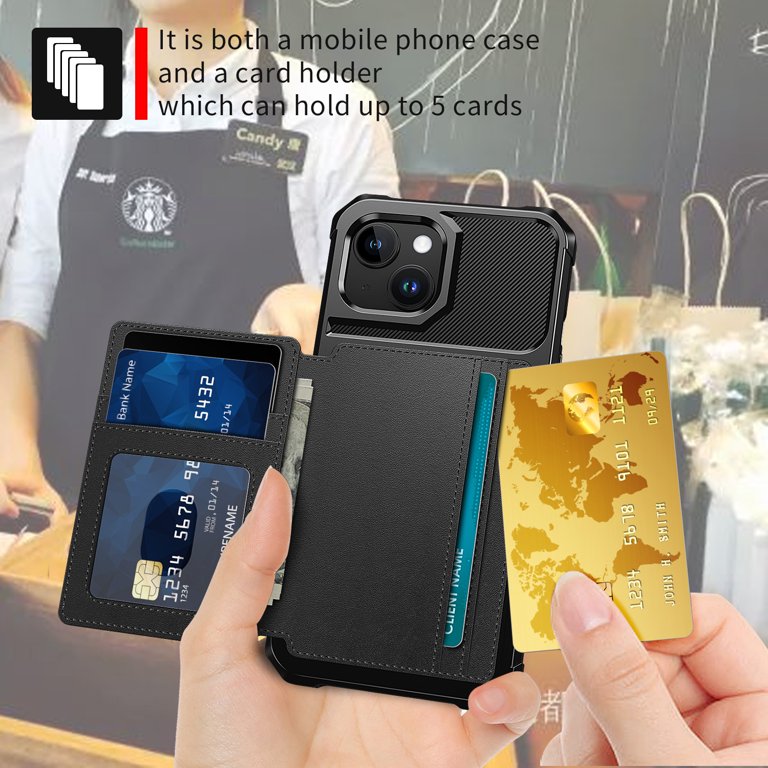 Apple iPhone 15 Plus Case - Black - RFID Back Cover