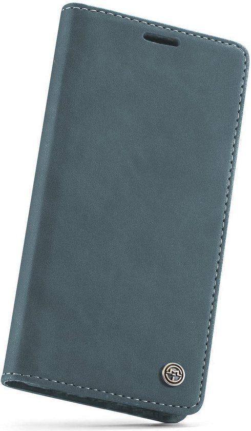 Samsung Galaxy A22 5G Case - Shadow Gray - Thin Wallet Case with Phone Strap