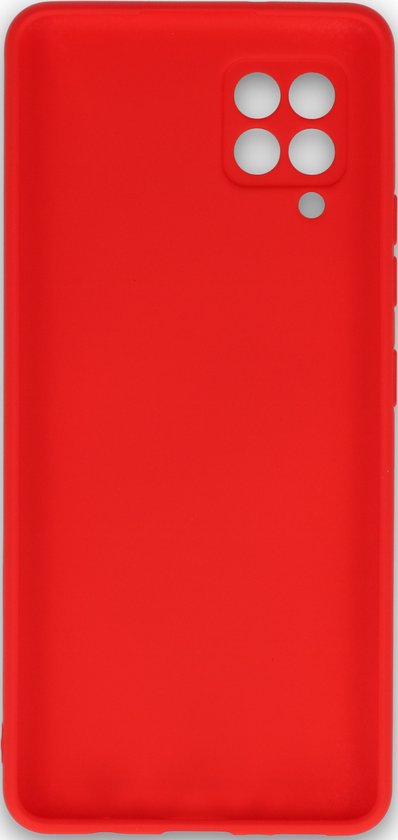 Coque Samsung Galaxy A22 5G - Rouge - Étui arrière en silicone