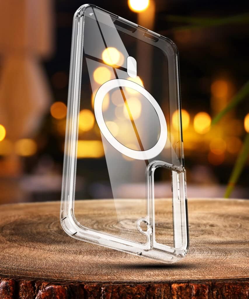 Samsung Galaxy S22 Plus Hoesje - Transparant - Anti-Shock MagSafe Back Cover