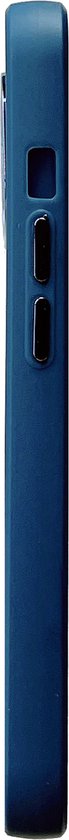Apple iPhone 14 Plus Hoesje - Donker Blauw - Shockproof Siliconen Back Cover