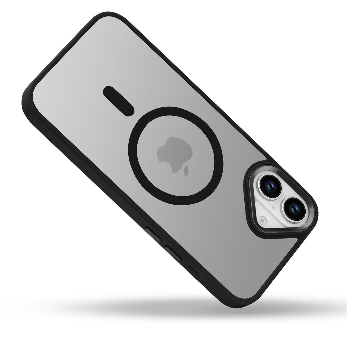 Apple iPhone 16 Plus Case - Black - Bumper MagSafe Back Cover