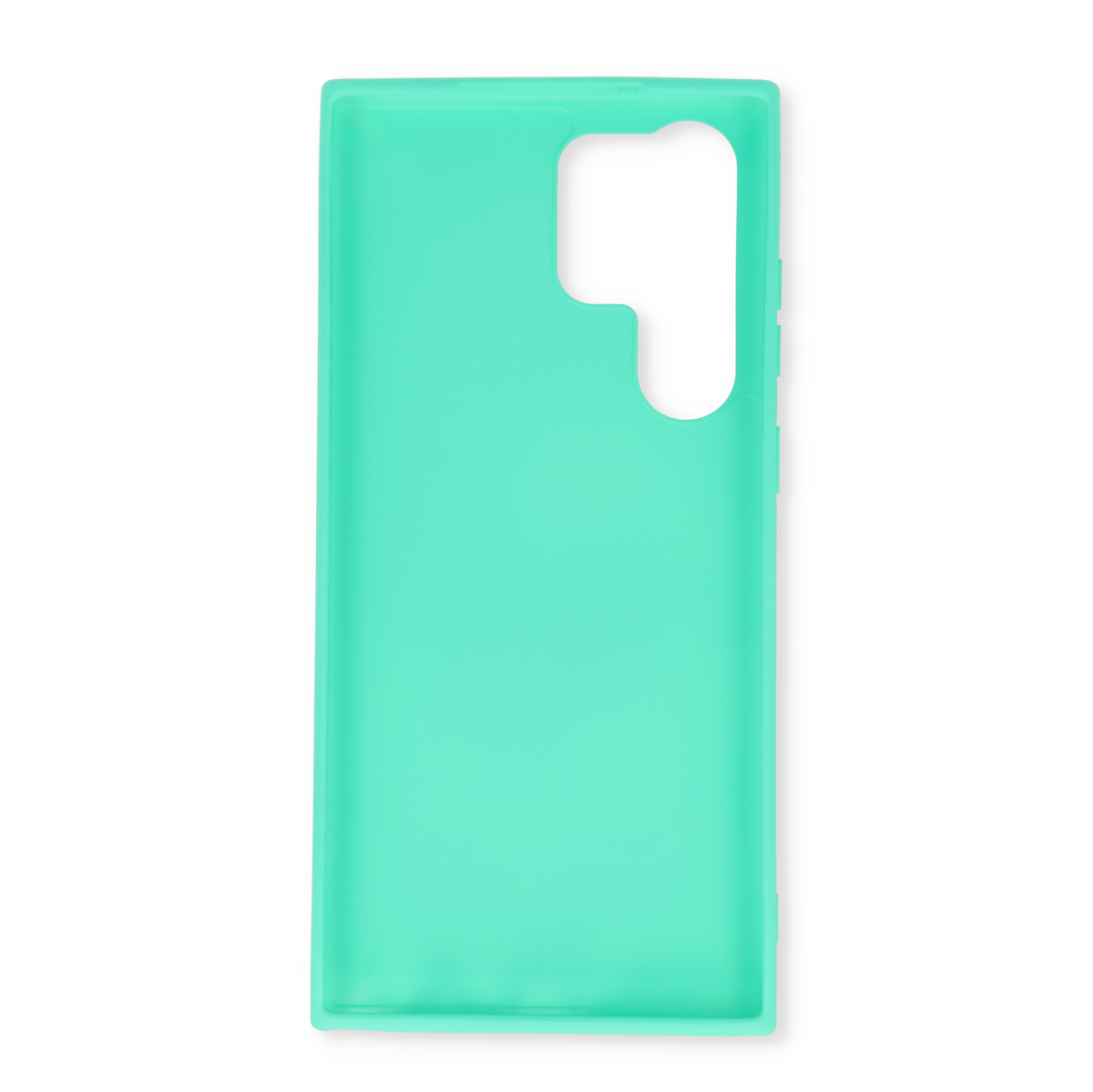 Samsung Galaxy S23 Ultra Hoesje - Turquoise - Siliconen Back Cover