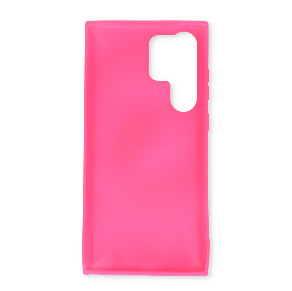 Samsung Galaxy S23 Ultra Hoesje - Neon Roze - Siliconen Back Cover