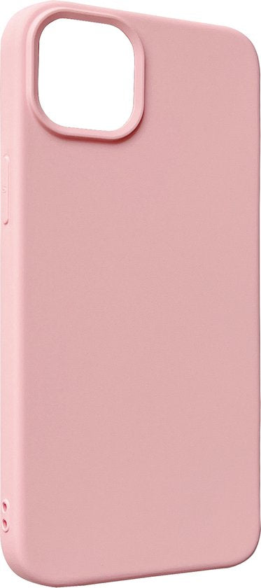 Apple iPhone 14 Plus Case - Pink - Matte Silicone Back Cover