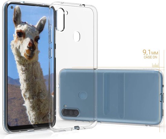 Samsung Galaxy M11 Hoesje - Transparant - Siliconen Back Cover