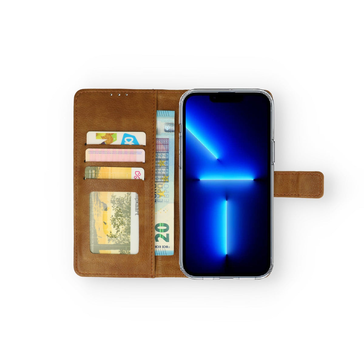 Apple iPhone SE (2020) Case - Brown - Wallet Case