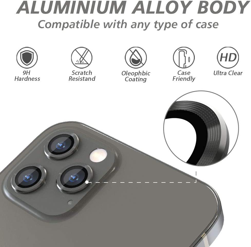 Apple iPhone 12 Pro Lens Protector - 1 Stuk