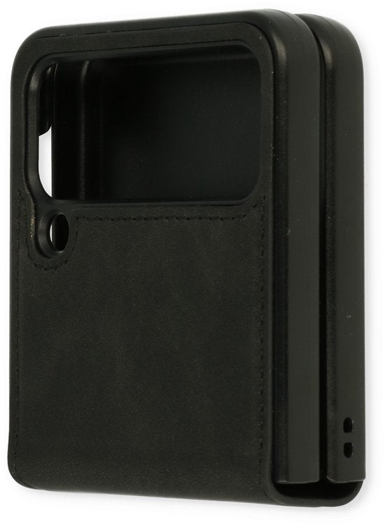 Samsung Galaxy Z Flip 4 Hoesje - Charcoal Gray - Bookcase