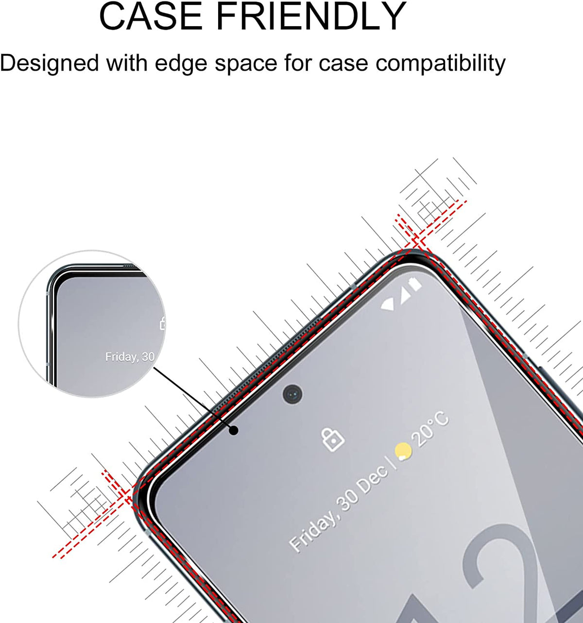 Nokia X30 Screenprotector - Tempered Glass - 2 Stuks