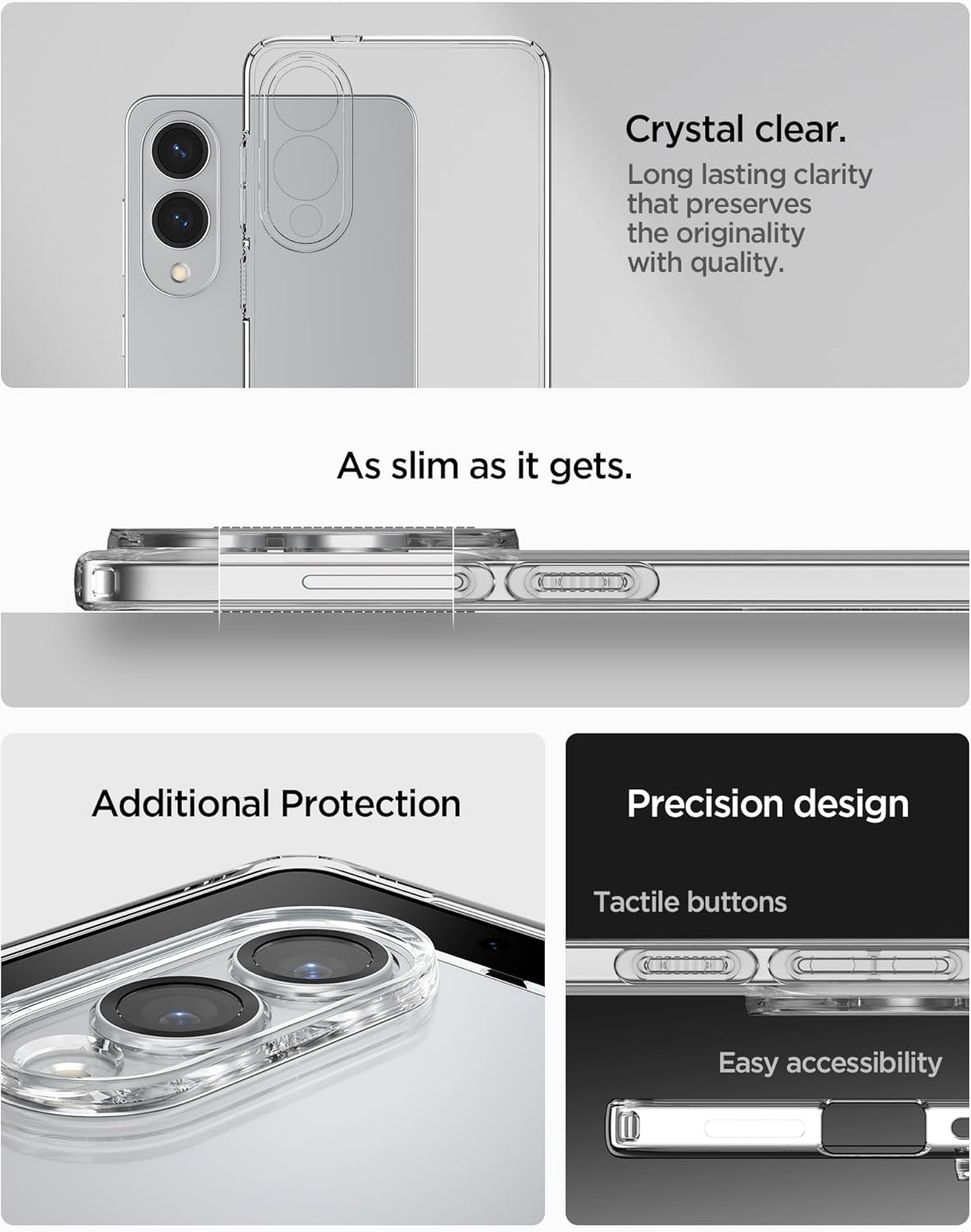 Samsung Galaxy S25 Edge Case - Clear - Silicone Back Cover