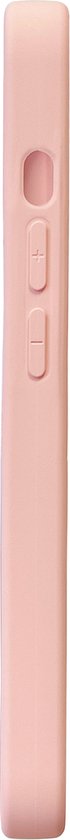 Apple iPhone 14 Hoesje - Roze - Matte Siliconen Back Cover