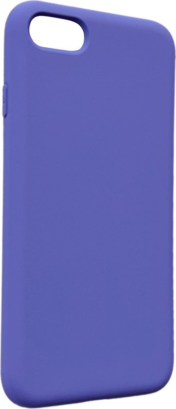 Apple iPhone SE (2020) Hoesje - Paars - Siliconen Back Cover