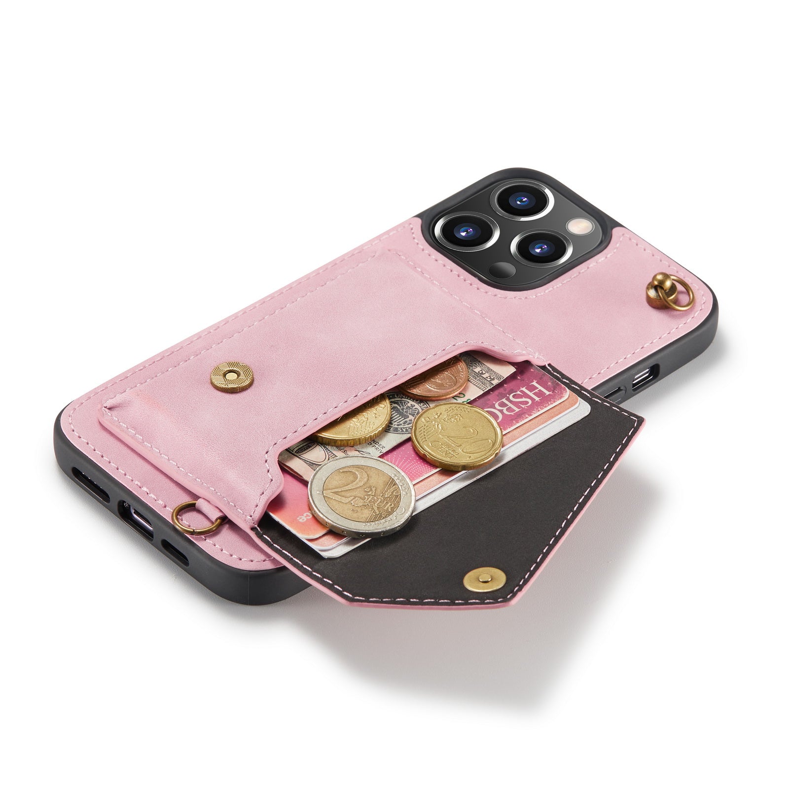 Vesta | Crossbody Wallet Case | Pale Pink