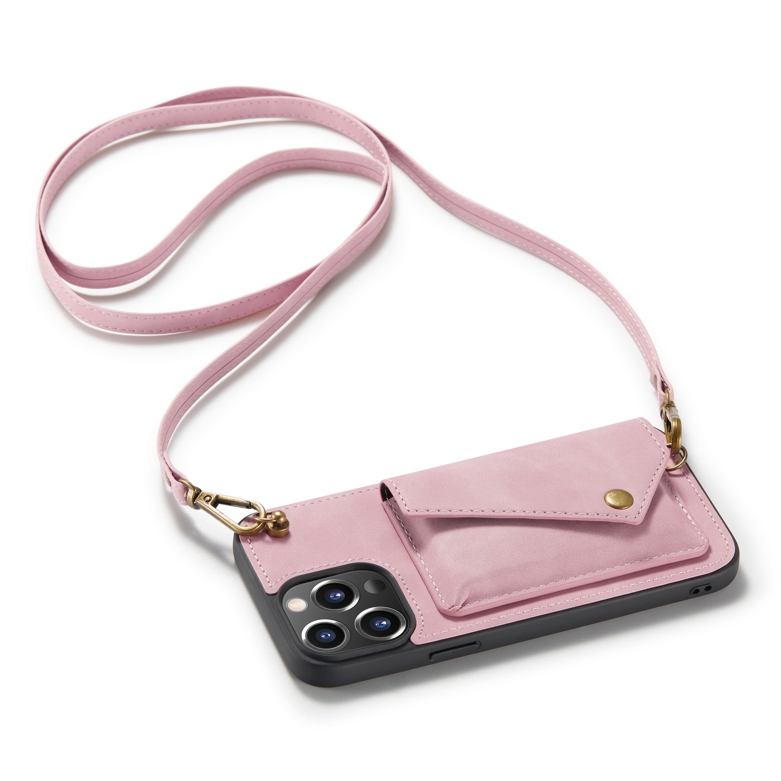 Vesta | Crossbody Wallet Case | Pale Pink