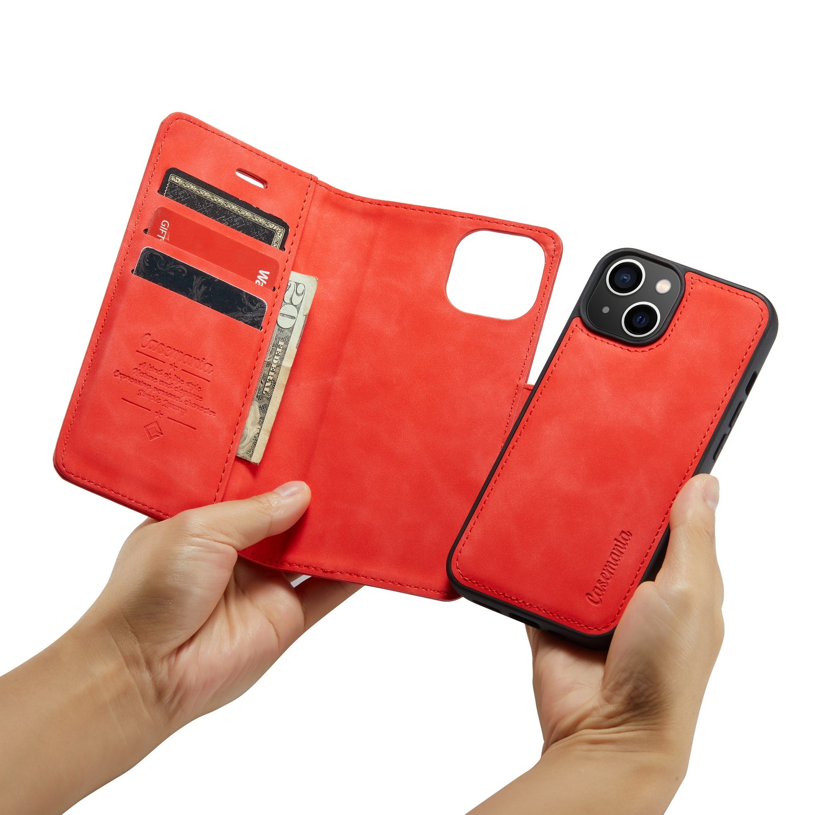 Snap Original | 2 in 1 Magnetic Book Case | Crimson Red