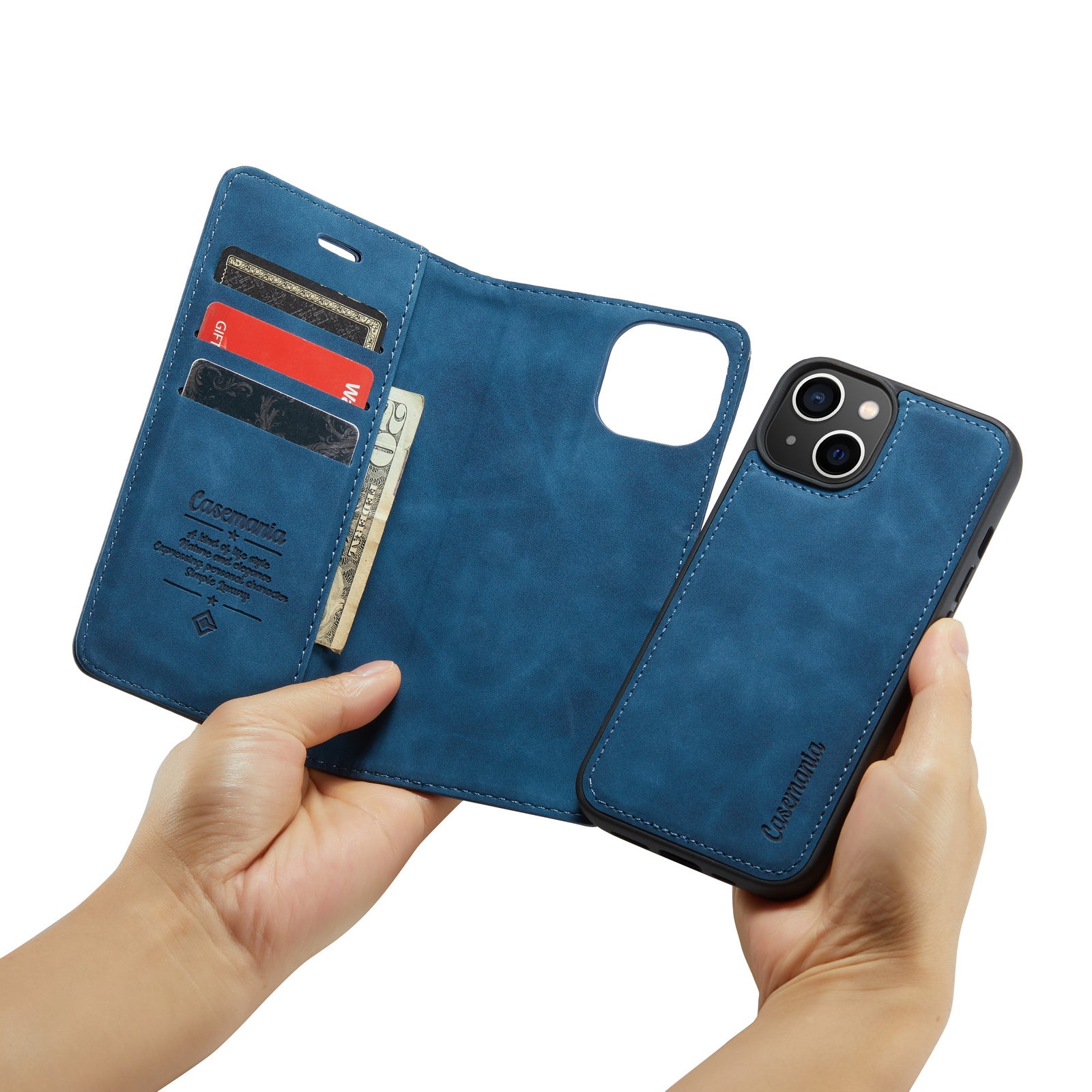 Snap Original | 2 in 1 Magnetic Book Case | Navy Blue