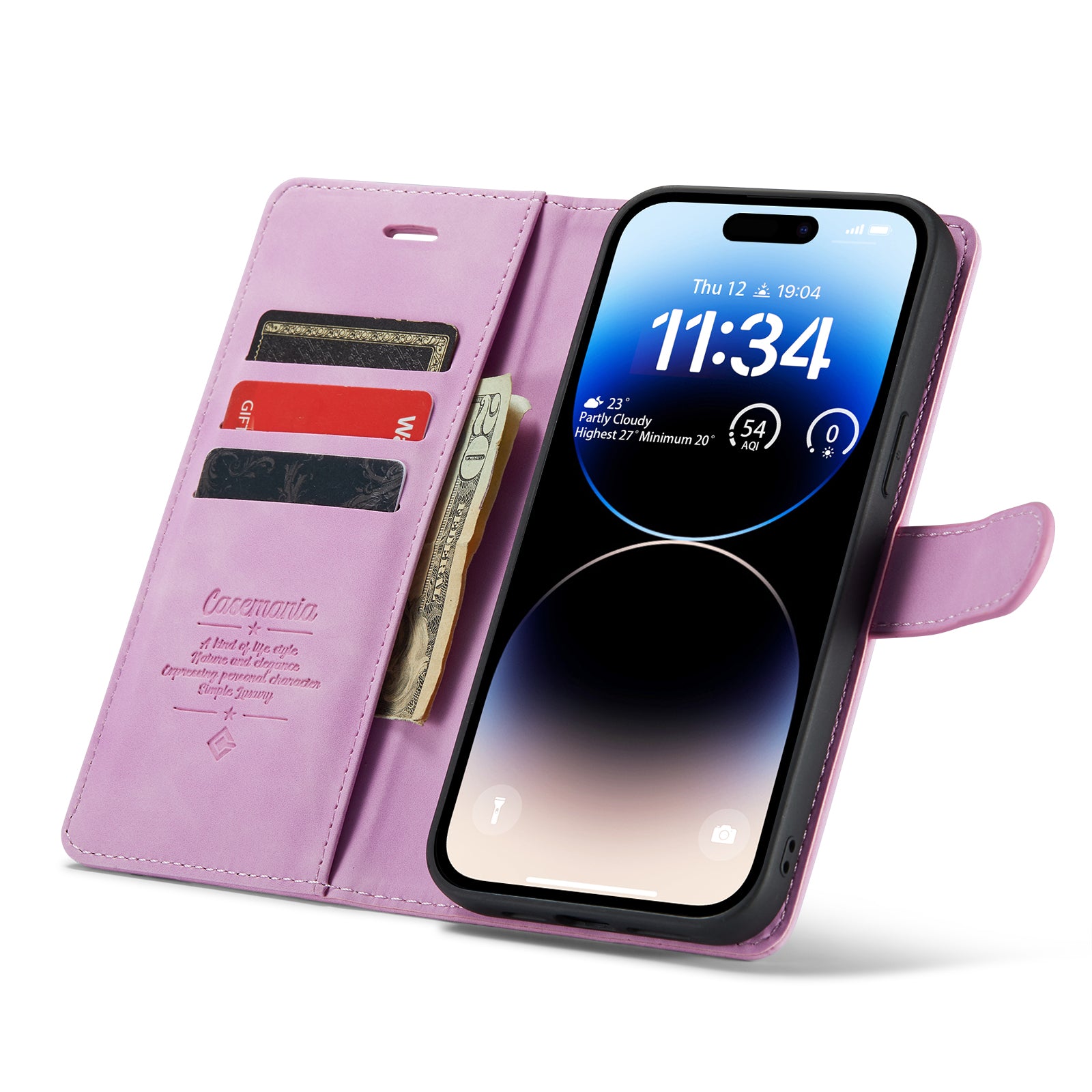 Snap Original | 2 in 1 Magnetic Book Case | Pastel Lila