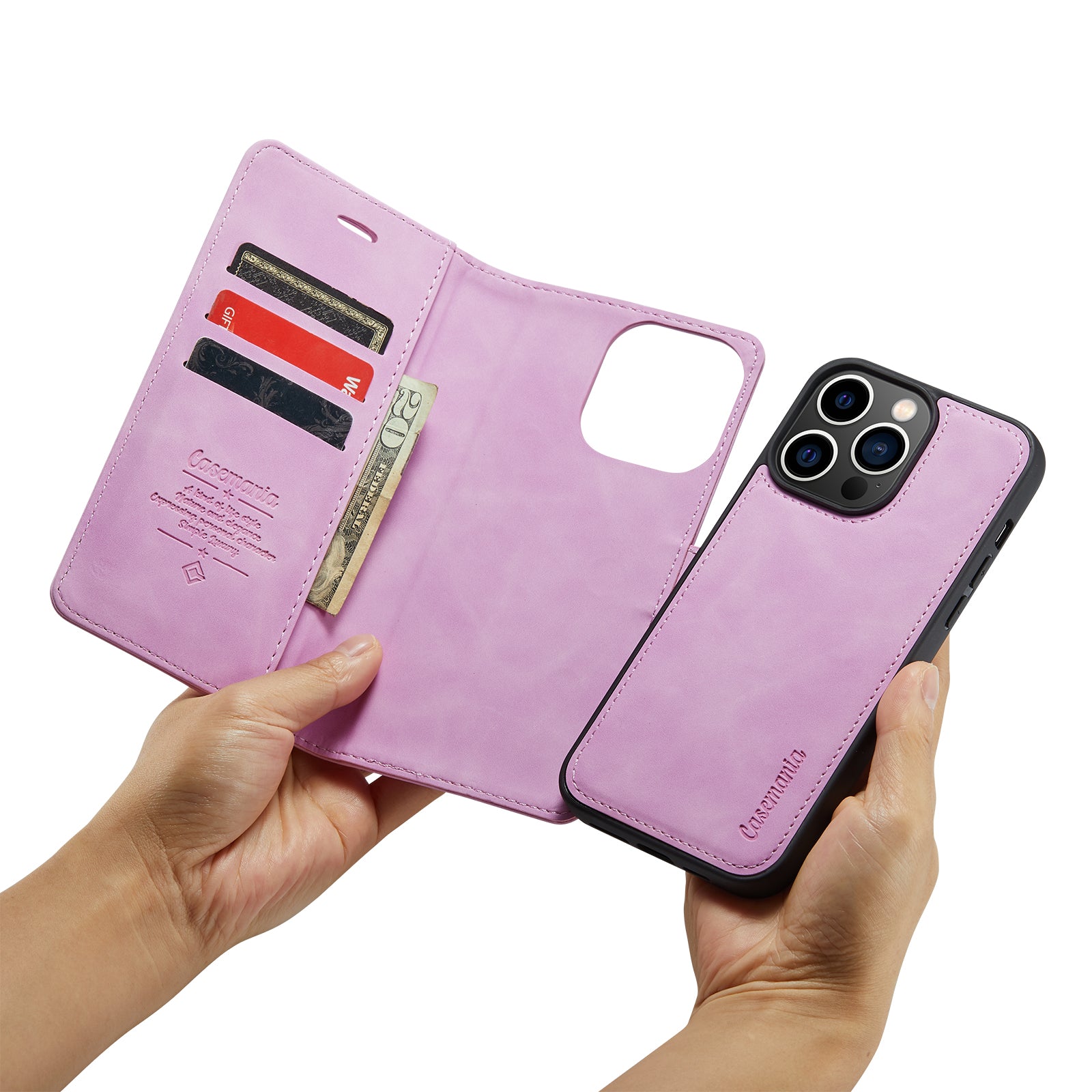 Snap Original | 2 in 1 Magnetic Book Case | Pastel Lila