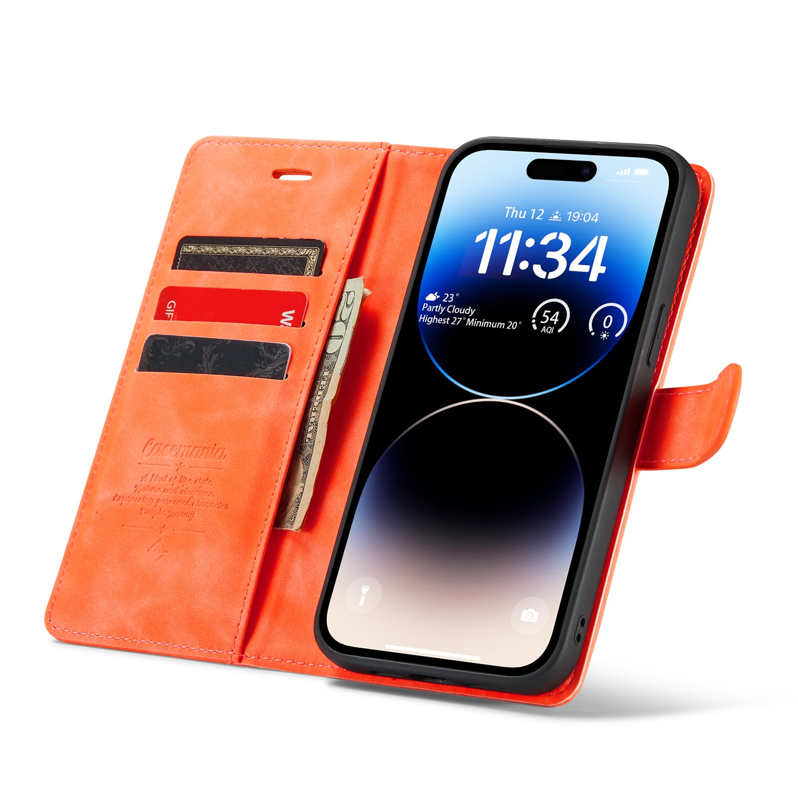 Snap Original | 2 in 1 Magnetic Book Case | Sunset Orange