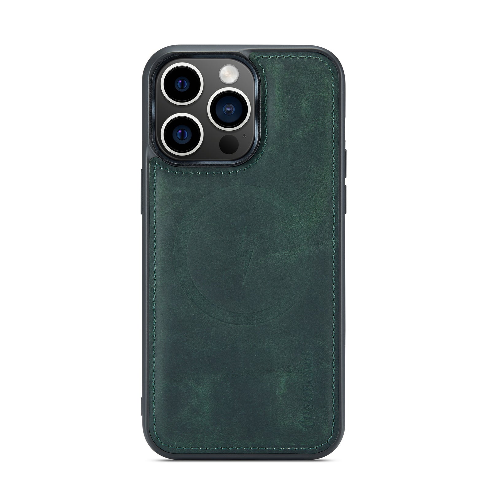 Snap Leather+ | MagSafe-Compatibel 2-in-1 Leren Bookcase | Emerald Green