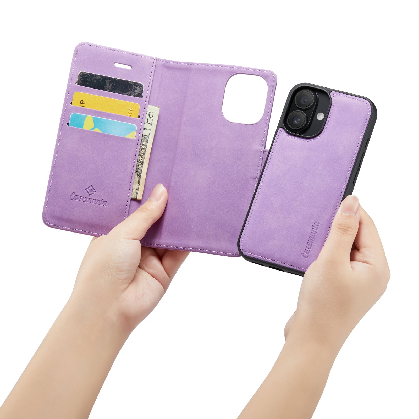 Snap Original | 2 in 1 Magnetic Book Case | Bright Lila