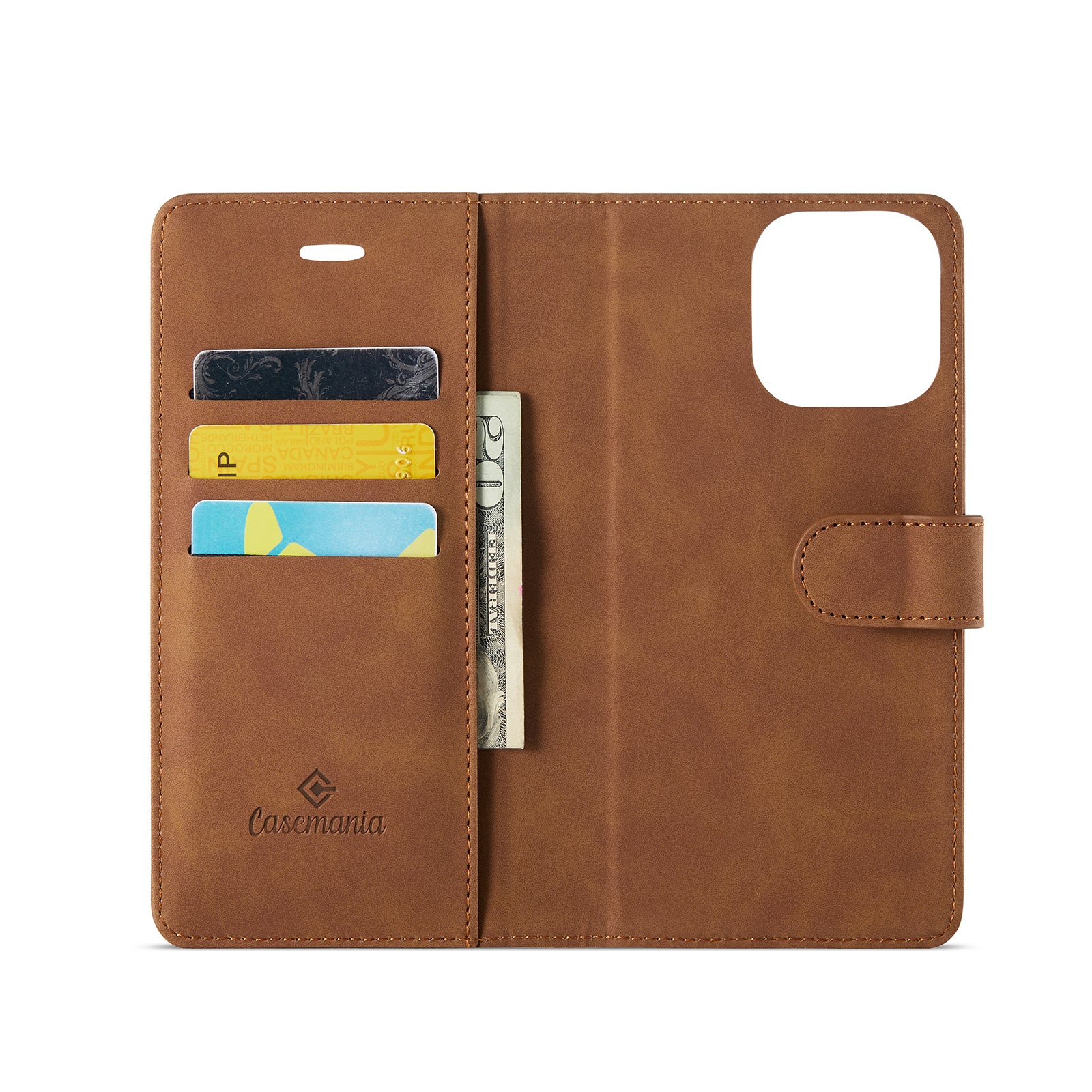 Snap Original | 2 in 1 Magnetic Book Case | Sienna Brown