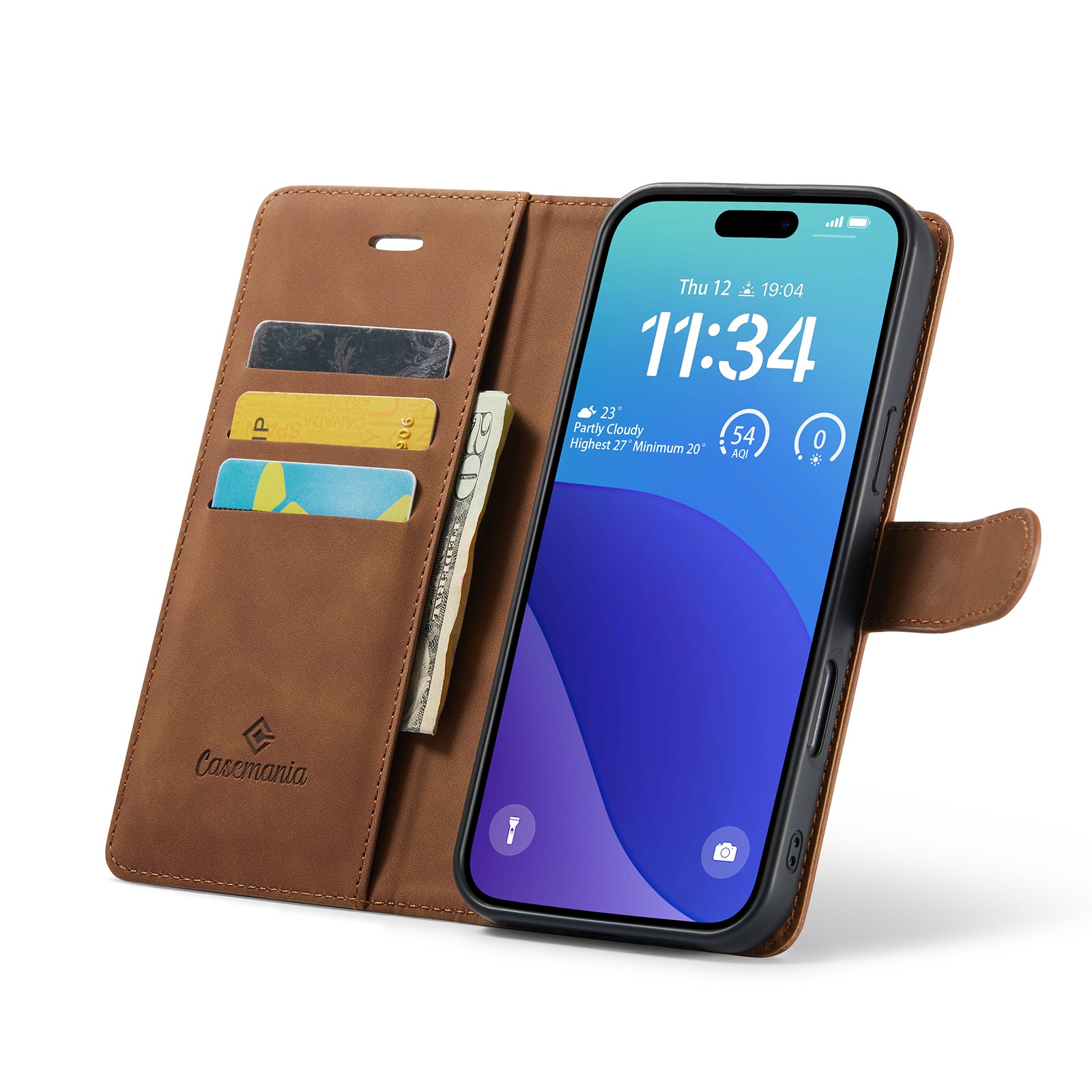 Snap Original | 2 in 1 Magnetic Book Case | Sienna Brown