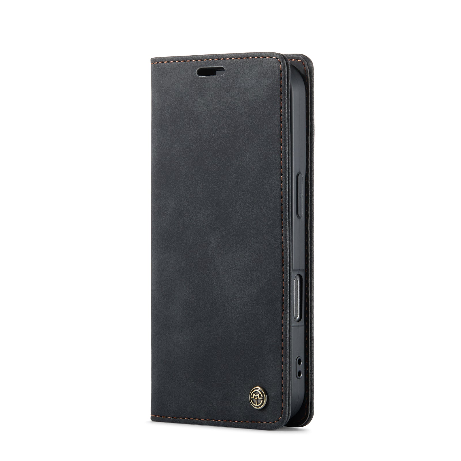 Slim | Portemonnee Book Case | Charcoal Gray