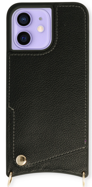 Nova | Crossbody Back Cover | Onyx Black