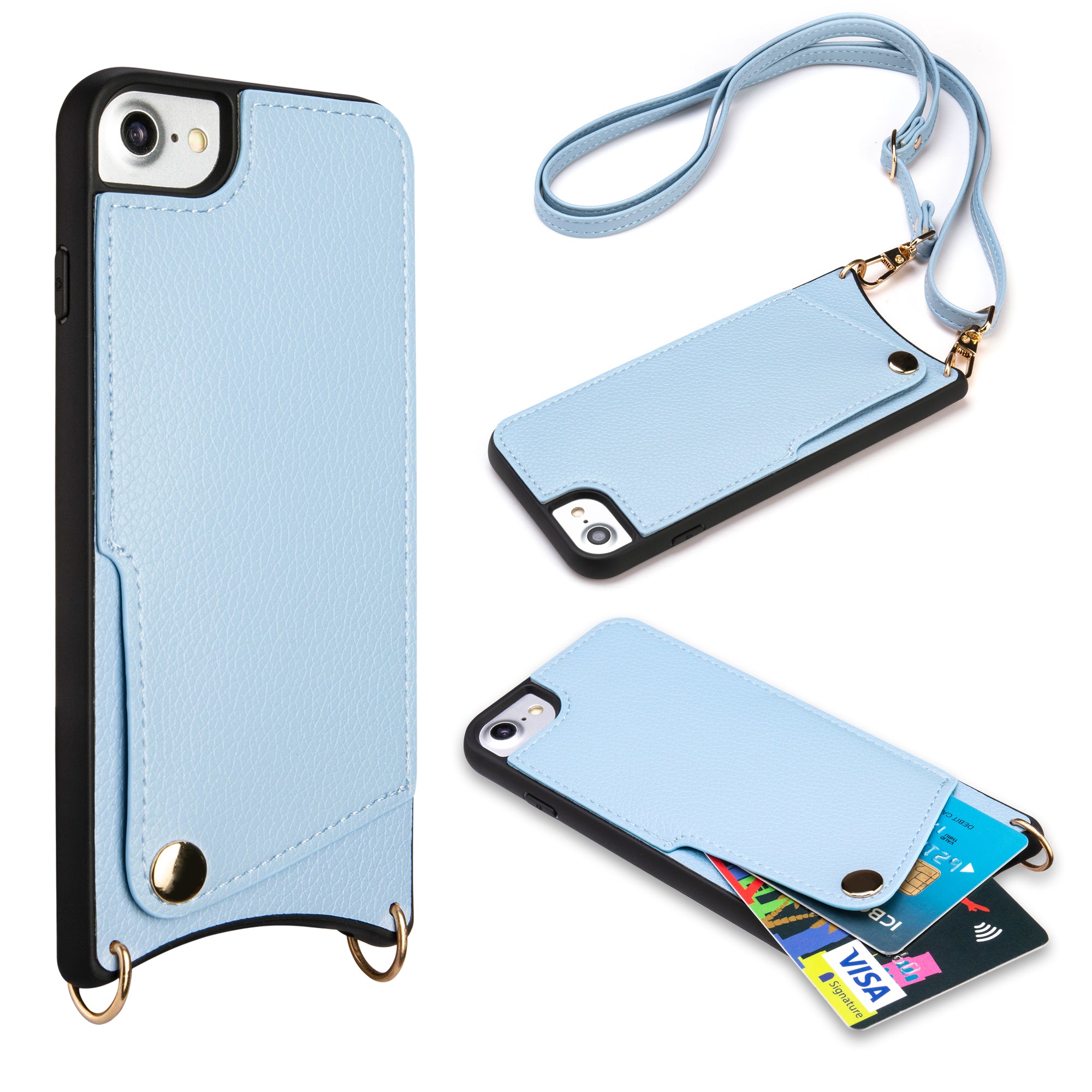 Nova | Crossbody-Rückenhülle | Himmelblau