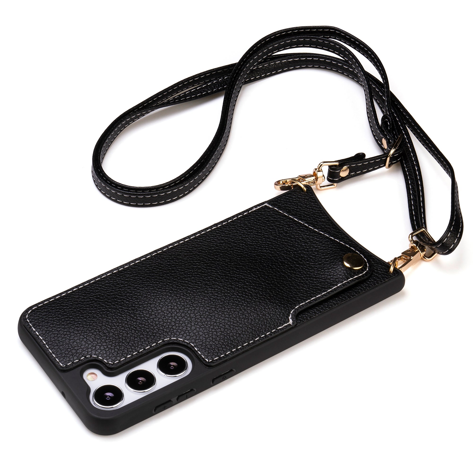 Nova | Crossbody Back Cover | Onyx Black