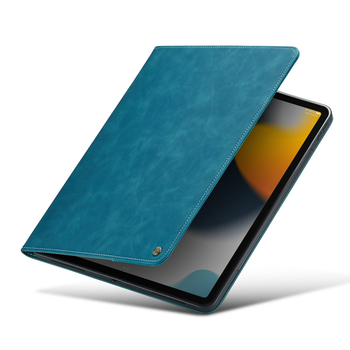 Apple iPad Pro 11 (2024) Tablethoes - Emerald Green - Luxe Bookcase met Pasjeshouder